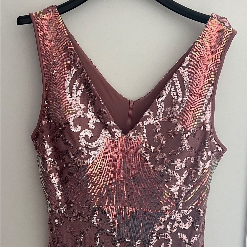 Elegant Sequin Embellished Dress